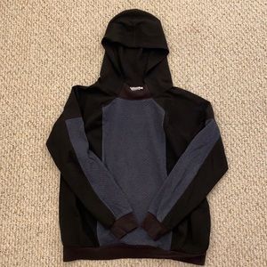 Vera Wang, Size L, black and blue hoodie
